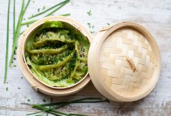 ¡Nueva presentación de nuestras gyozas al vapor!