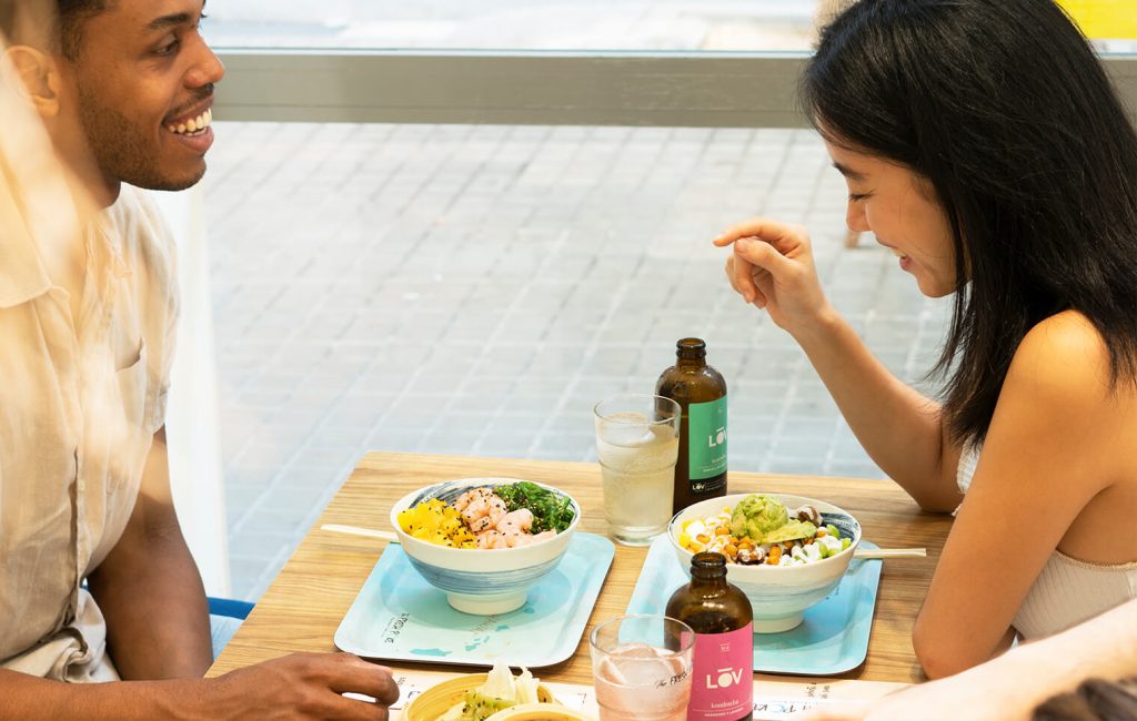 the fresh poke kombuchas lov ferments kmbucha