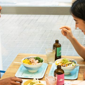 the fresh poke kombuchas lov ferments kmbucha